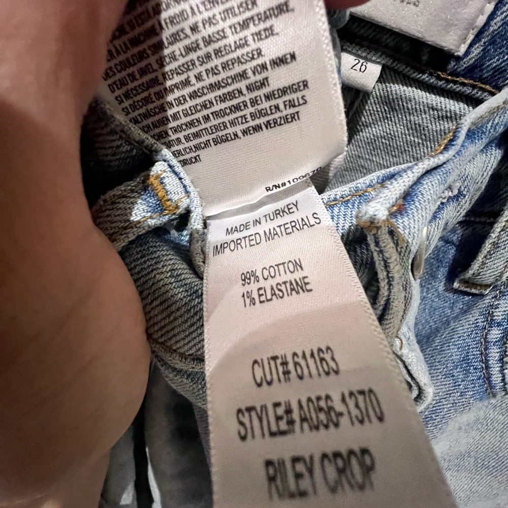 Agolde Riley crop - Picture 6 of 6